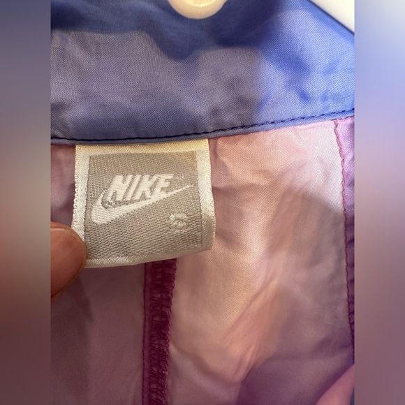 Vintage Nike windbreaker women’s size small pink purple zip up - Picture 4 of 6